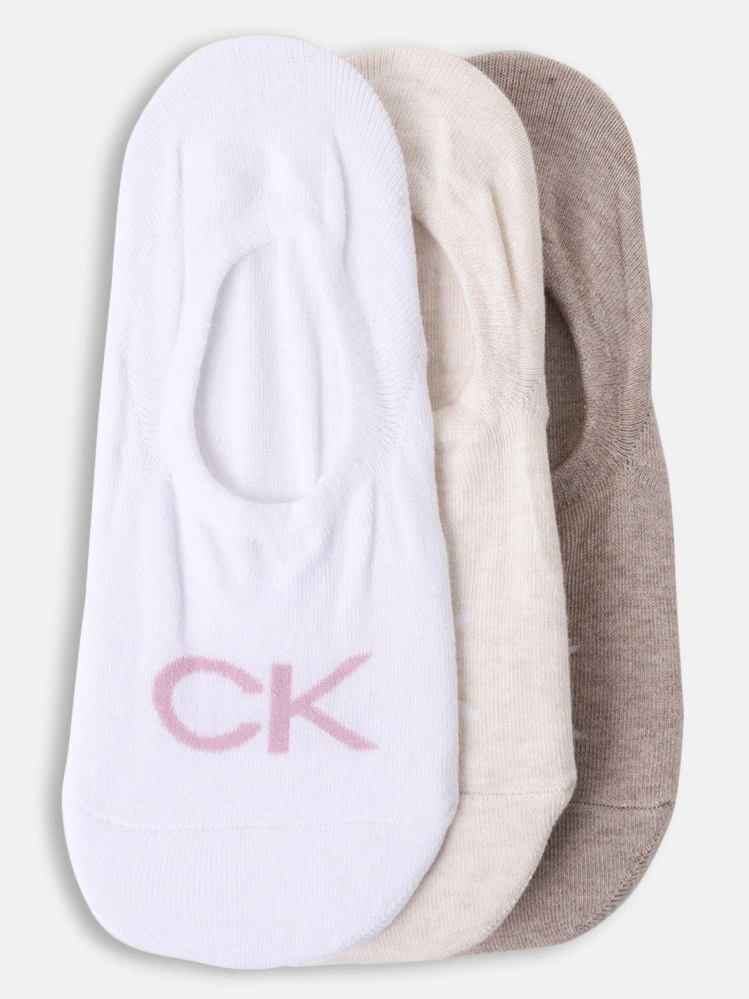 calvin klein pack of 3 shoe liners