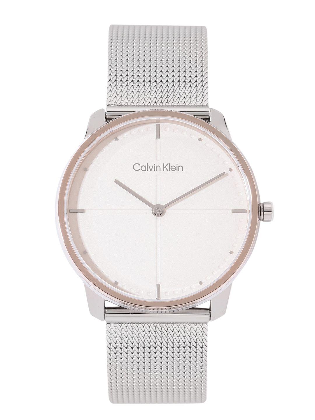 calvin klein unisex iconic analogue watch 25200157