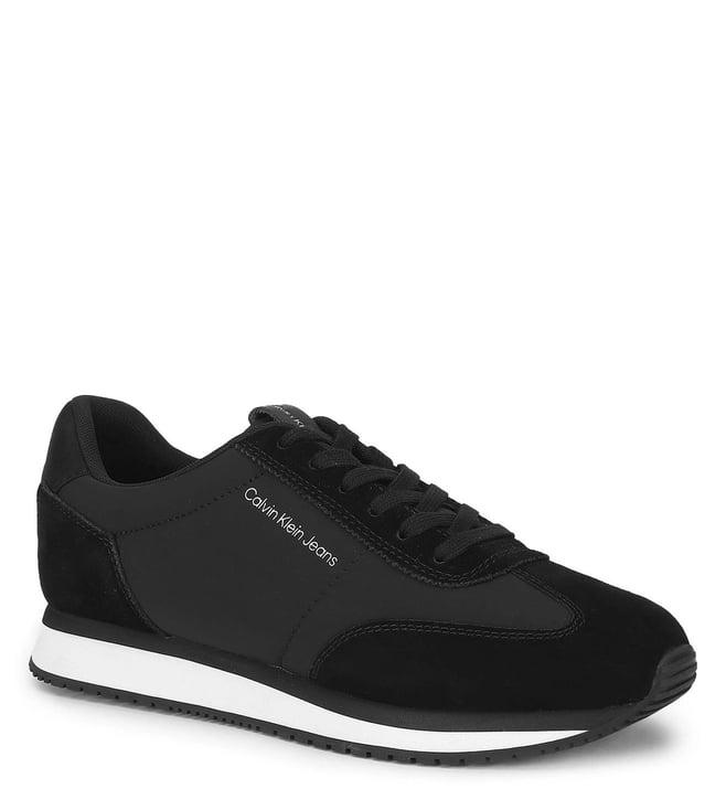 calvin klein black mens sneakers