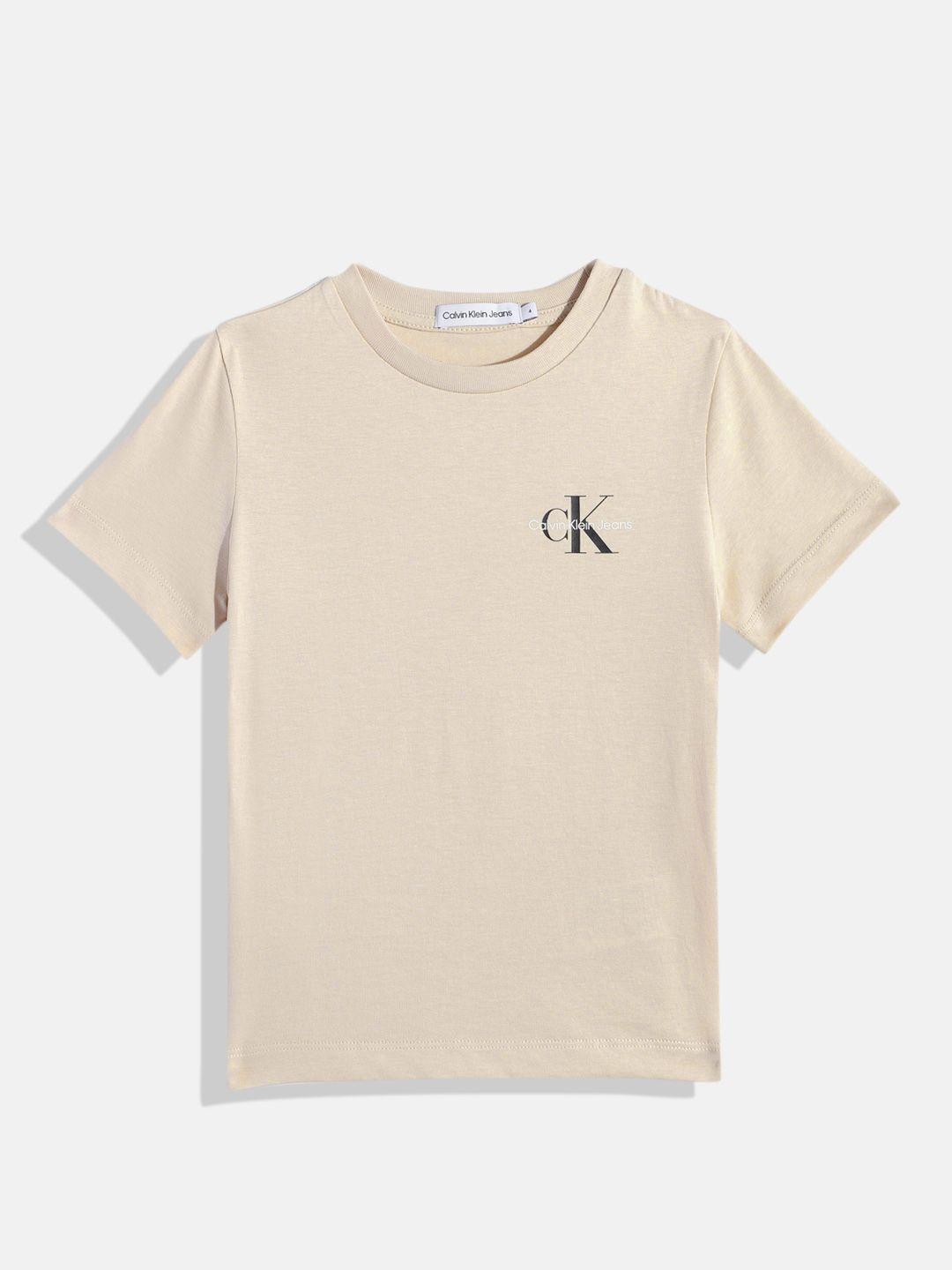 calvin klein boys organic cotton t-shirt