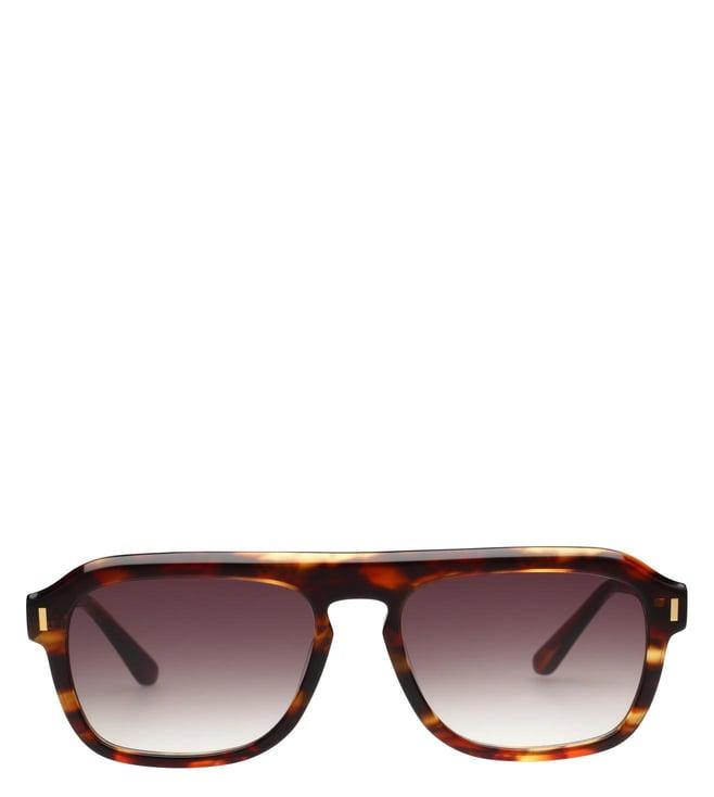 calvin klein ck24504 brown uv protected sunglasses for men