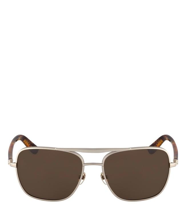 calvin klein ck7380 brown square sunglasses for men