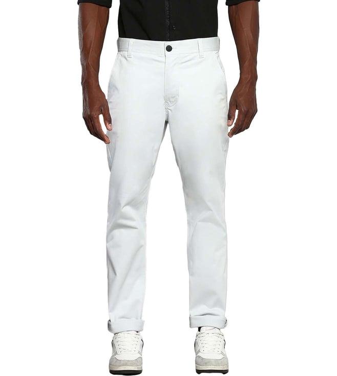 calvin klein ghost grey slim fit chinos