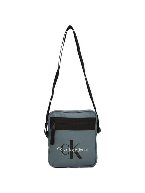 calvin klein goblin blue medium cross body bag