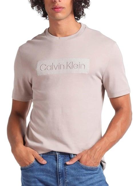 calvin klein jeans atmosphere logo regular fit t-shirt