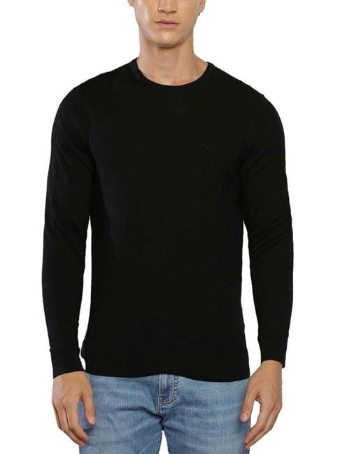 calvin klein jeans black regular fit sweater