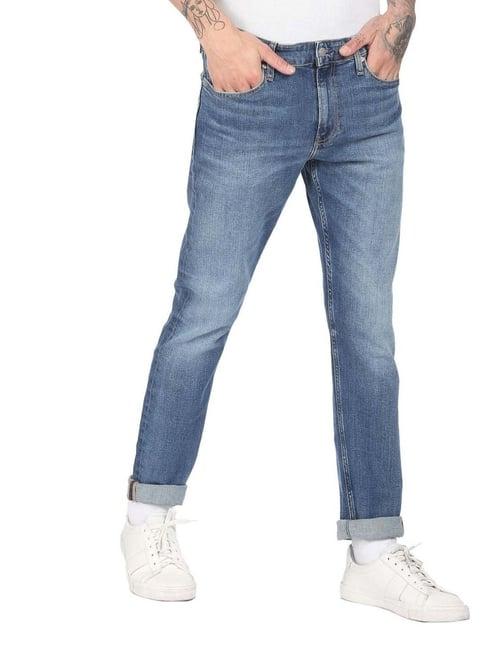 calvin klein jeans blue skinny fit jeans