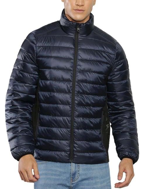 calvin klein jeans calvin navy regular fit quilted puffer jacket
