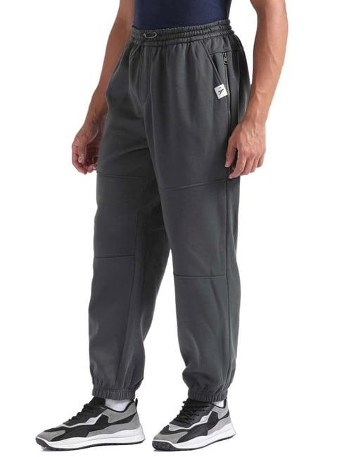 calvin klein jeans dark grey relaxed fit joggers