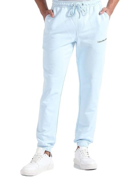 calvin klein jeans keepsake blue regular fit joggers