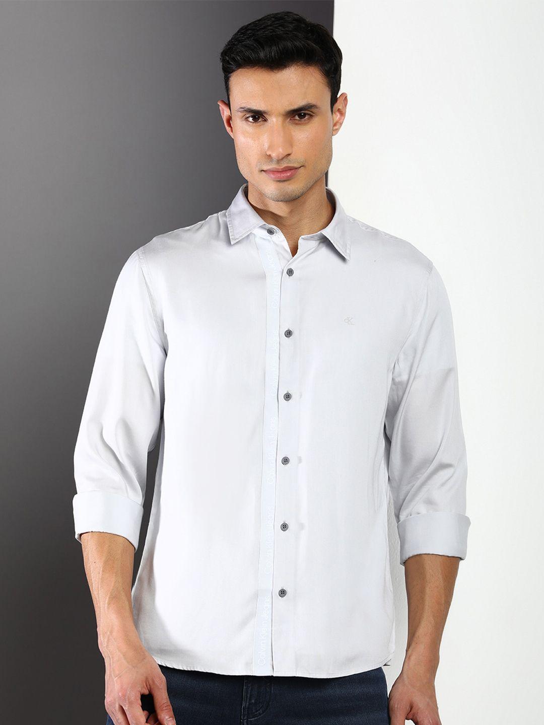 calvin klein jeans men casual cotton shirt