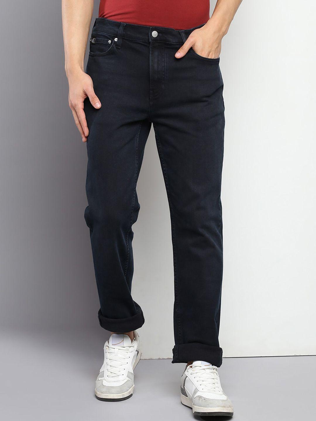 calvin klein jeans men mid-rise slim fit jeans