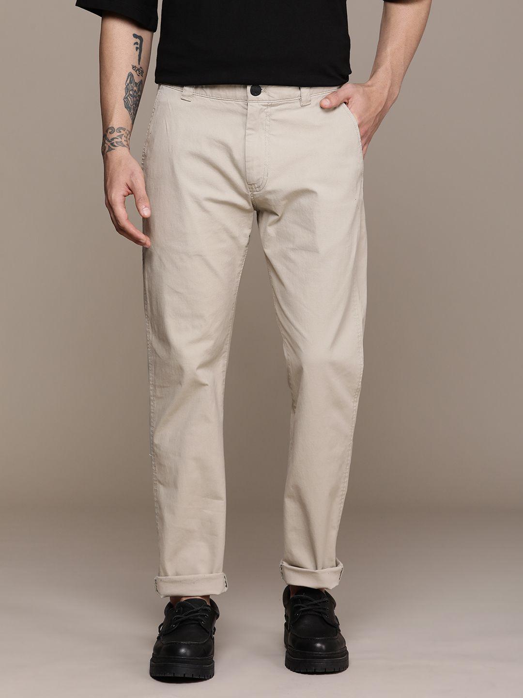 calvin klein jeans men tapered fit trousers