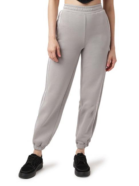 calvin klein jeans mercury grey regular fit joggers