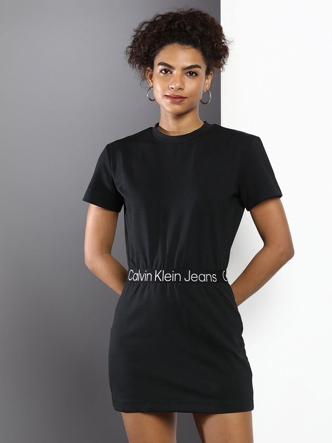 calvin klein jeans sheath mini dress