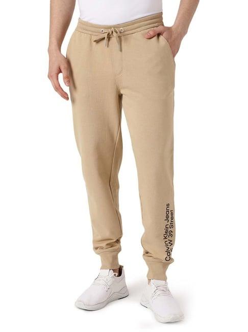 calvin klein jeans travertine logo regular fit joggers