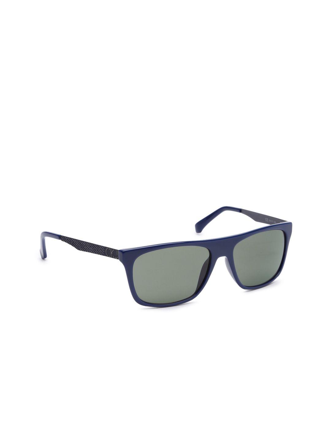 calvin klein jeans unisex rectangle sunglasses 424 400 58 s