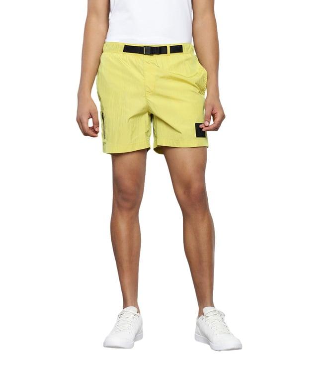 calvin klein kids lime regular fit shorts