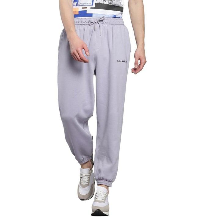 calvin klein lavender aura relaxed fit joggers