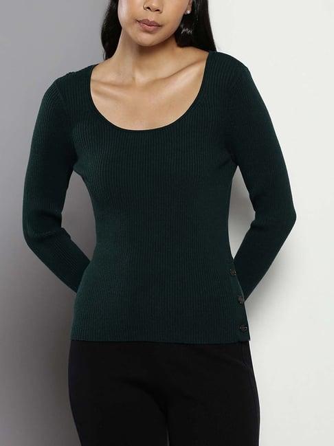 calvin klein malachite self slim fit sweater