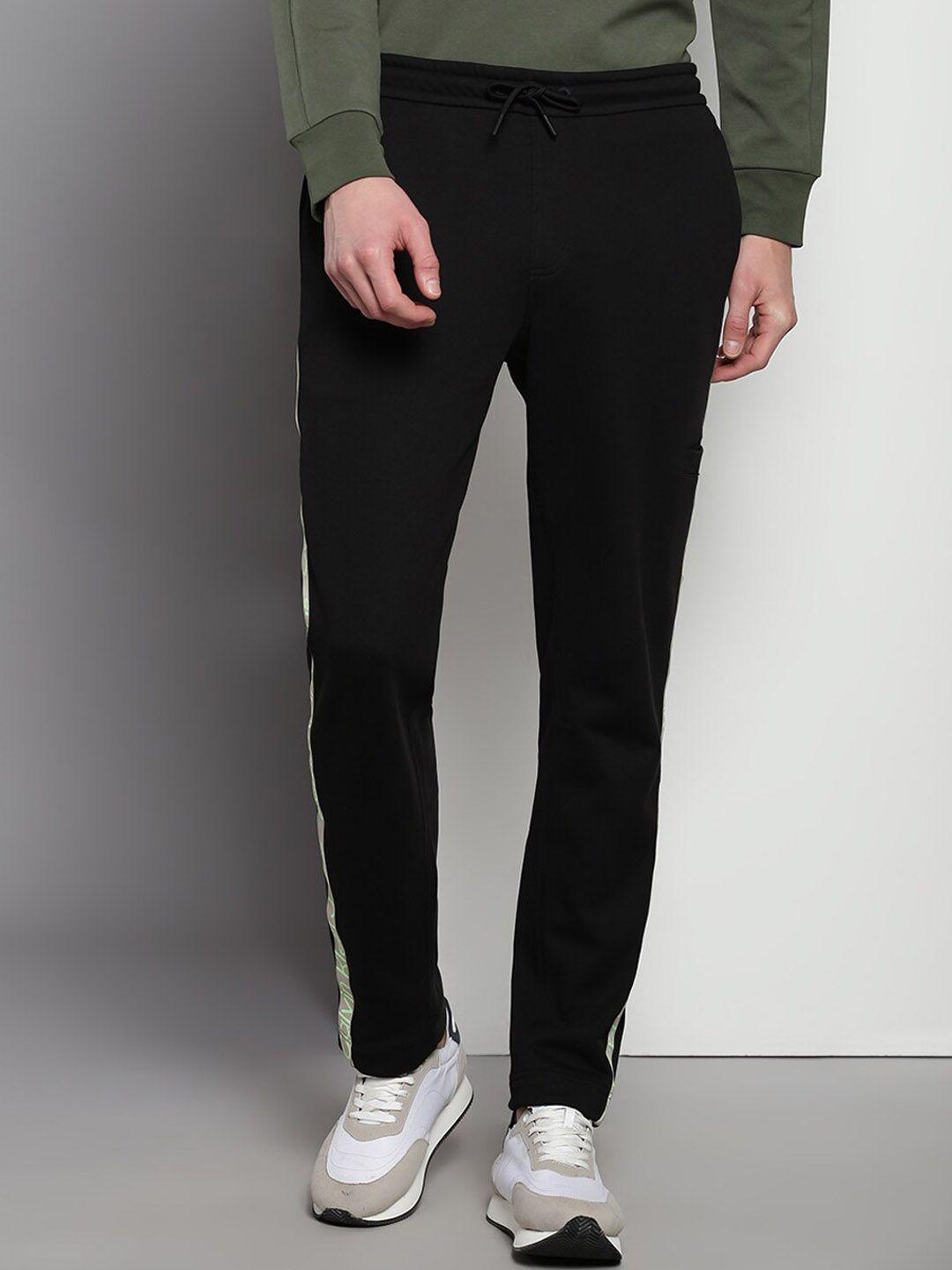 calvin klein men mid-rise cotton track pants