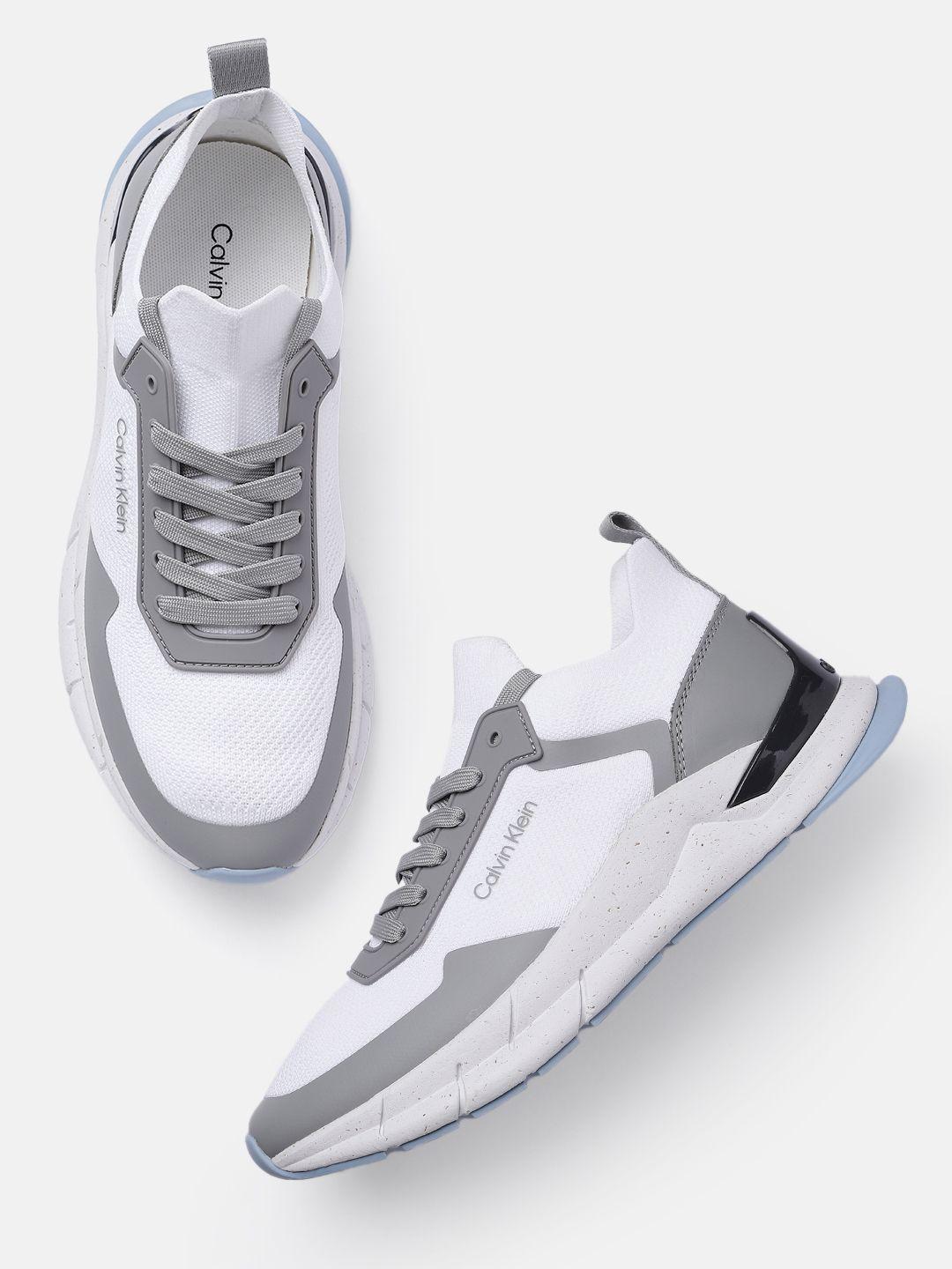 calvin klein men solid sneakers