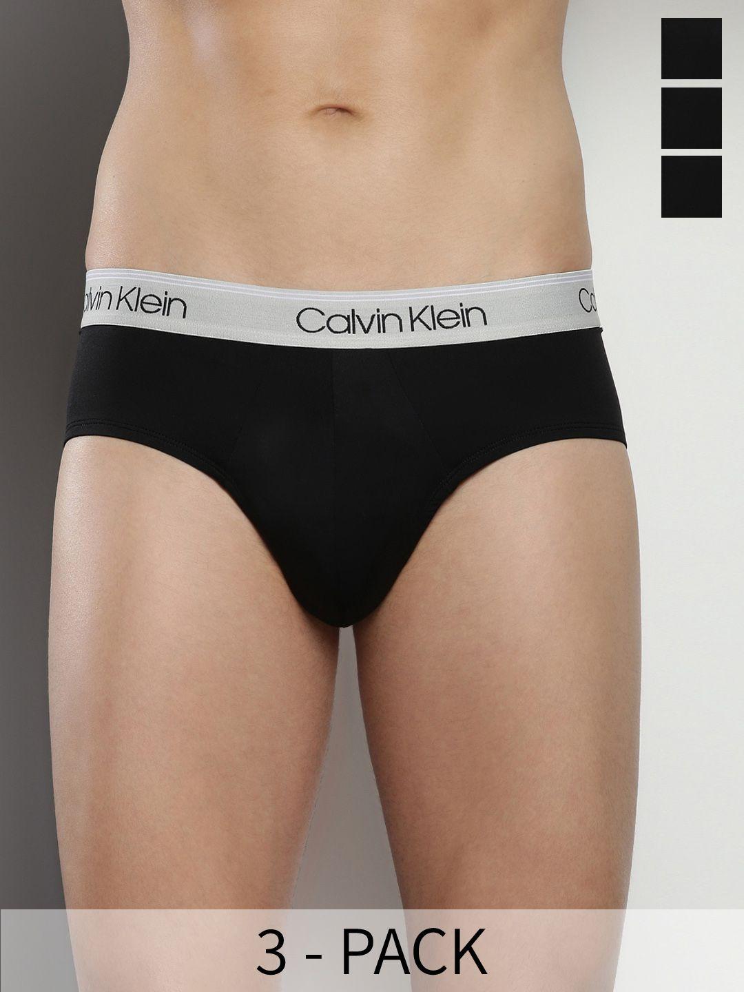 calvin klein pack of 3 mid-rise basic briefs nb2568gf0