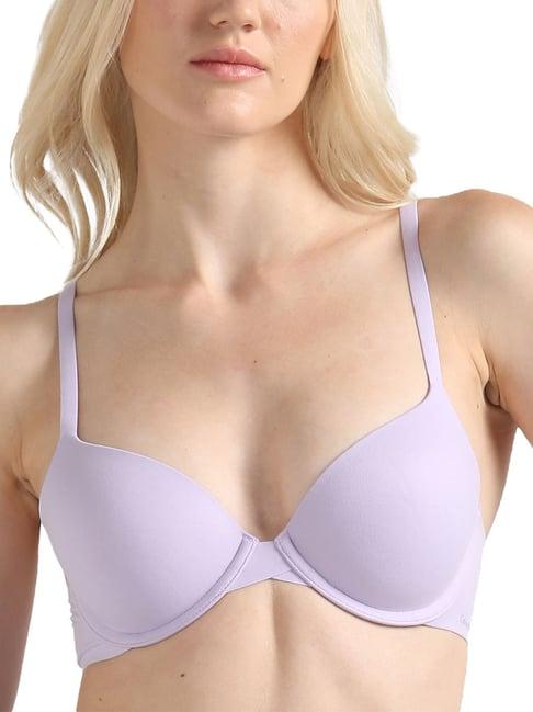 calvin klein pastel lilac regular fit bra