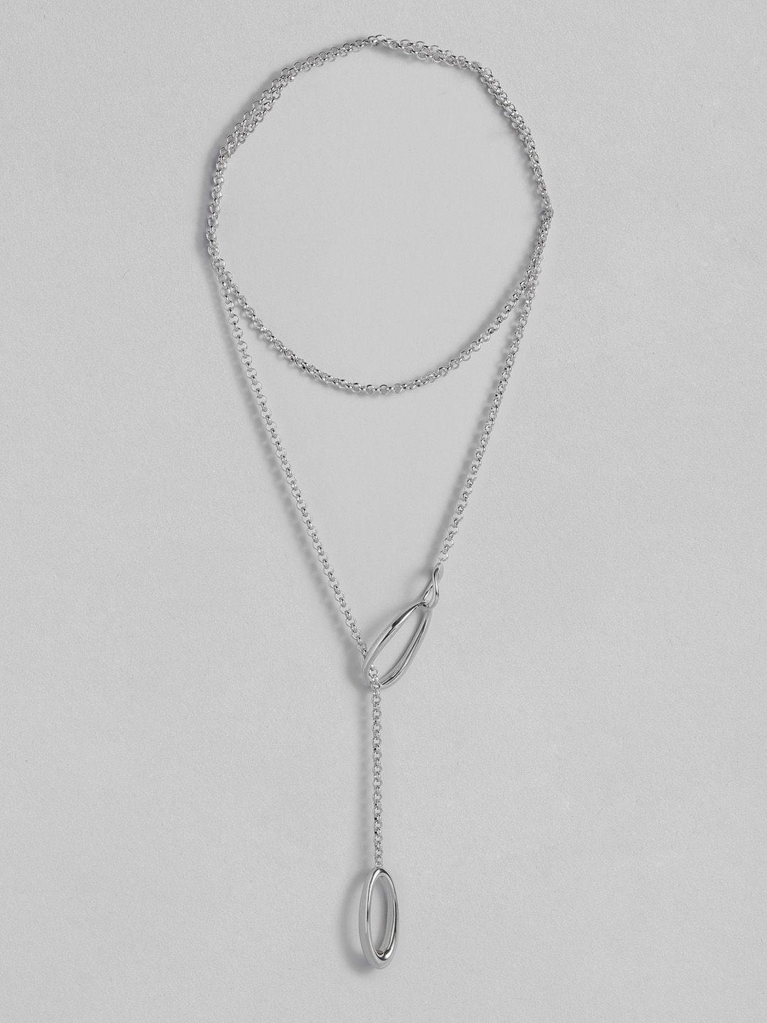 calvin klein playful stainless steel necklace