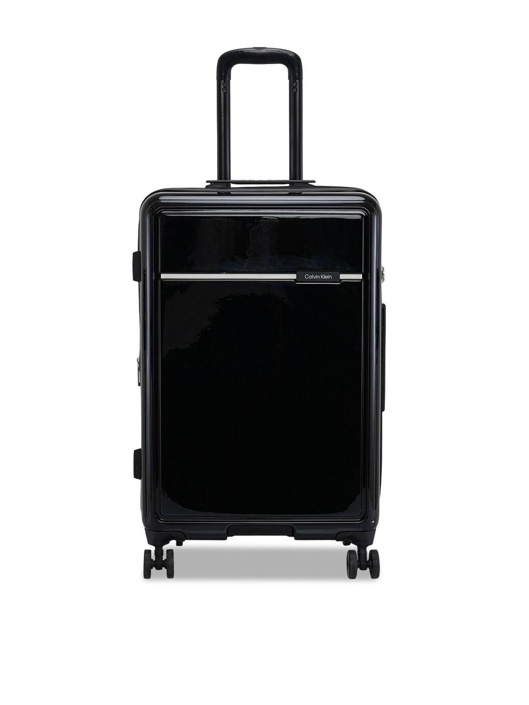 calvin klein rider hard-sided medium trolley suitcase