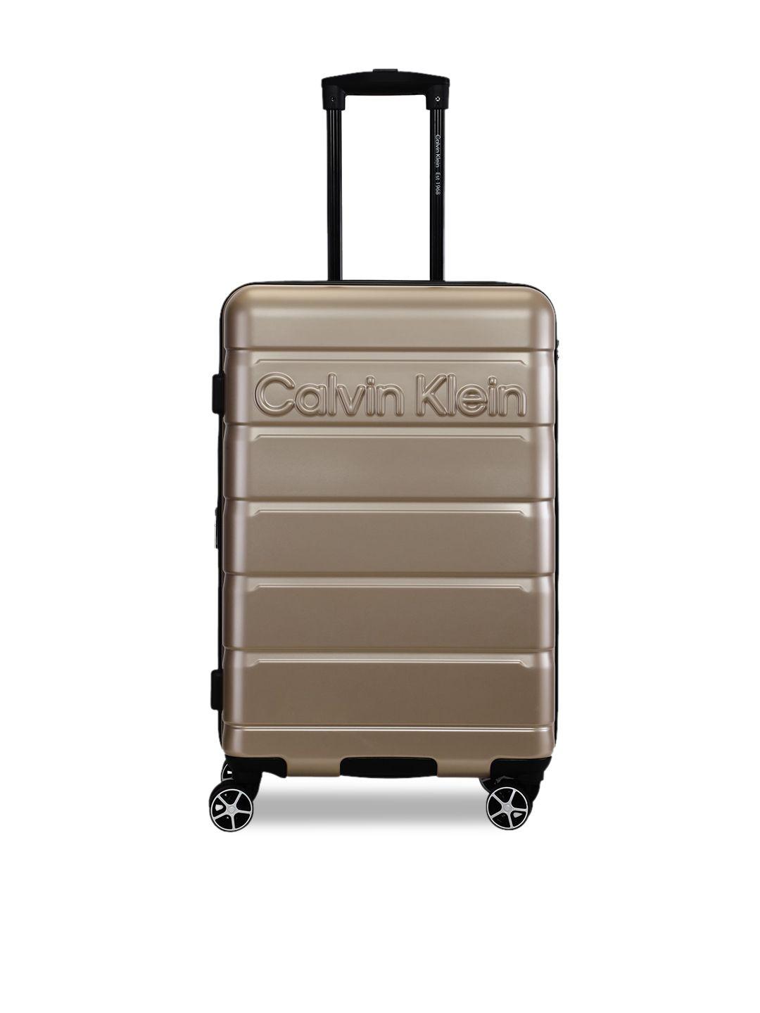 calvin klein ridge-line hard side medium trolley bag