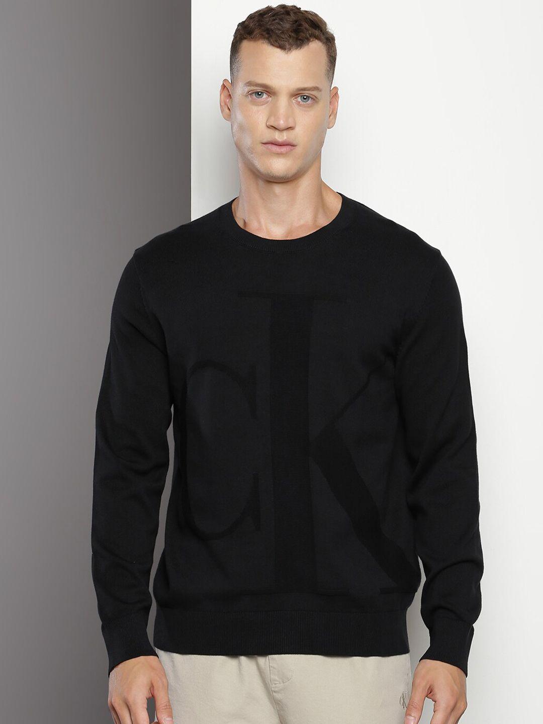 calvin klein round neck cotton pullover