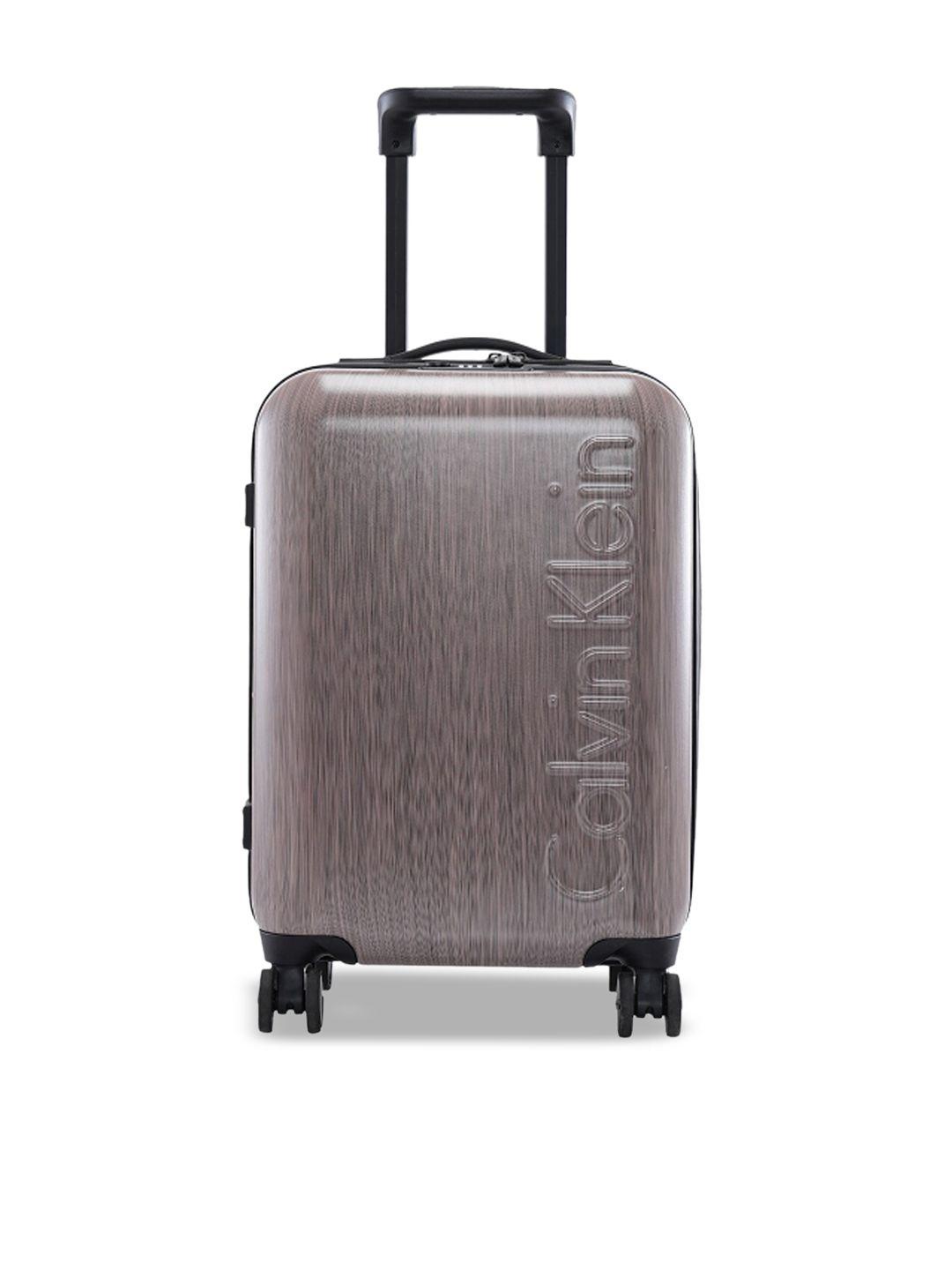 calvin klein southampton hard-sided small trolley suitcase