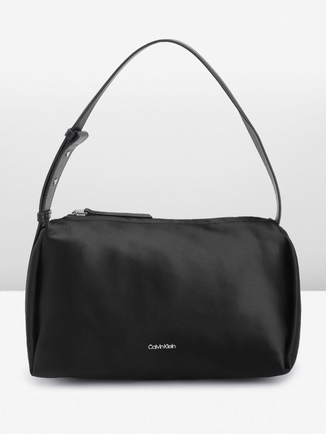 calvin klein structured shoulder bag