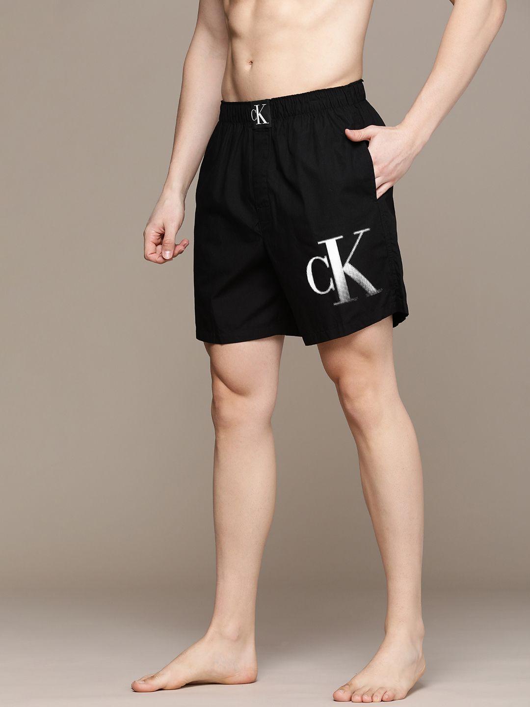 calvin klein underwear pure cotton mid-rise boxers ckuss005ub1