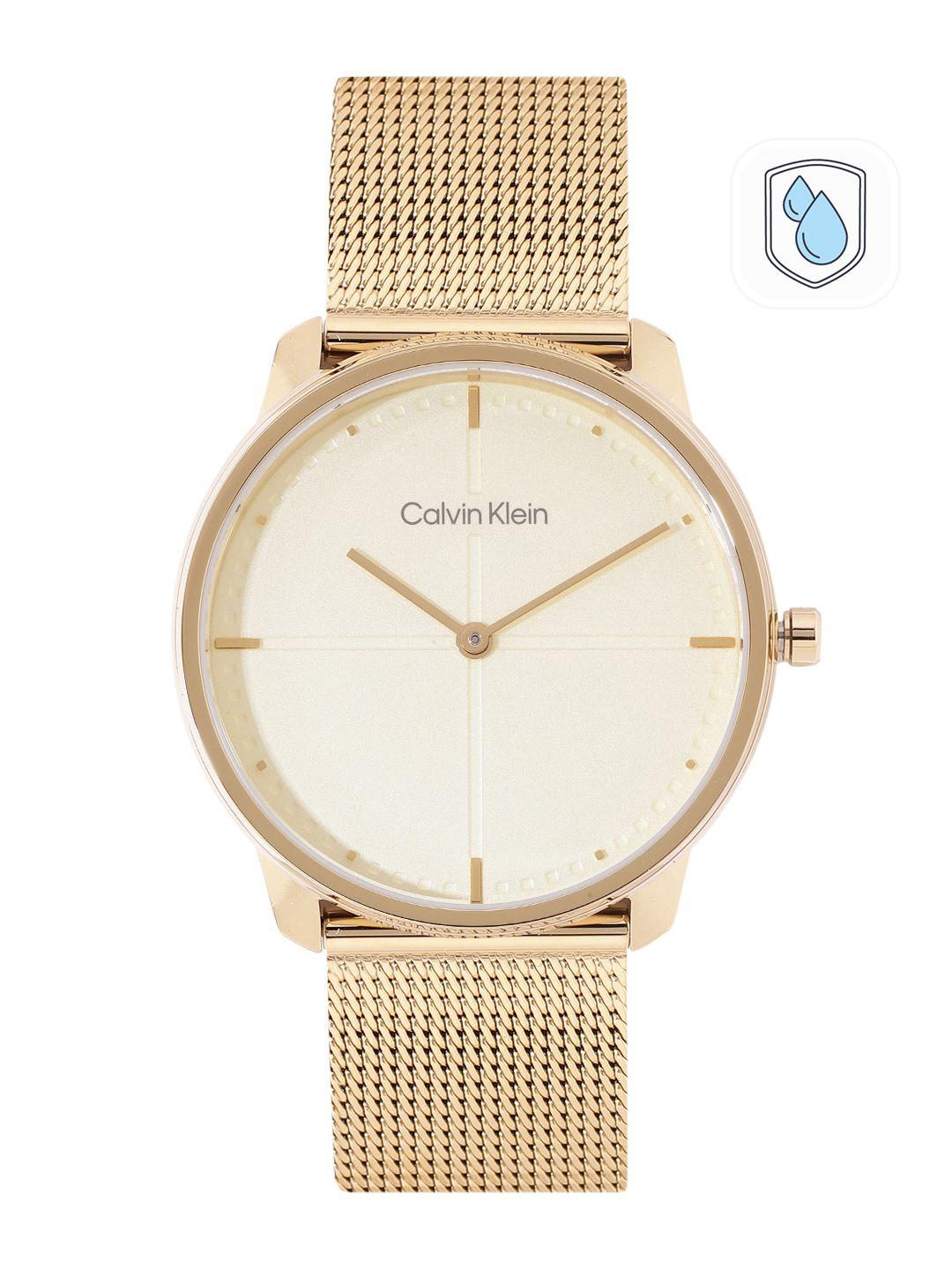 calvin klein unisex ck iconic analogue watch 25200159