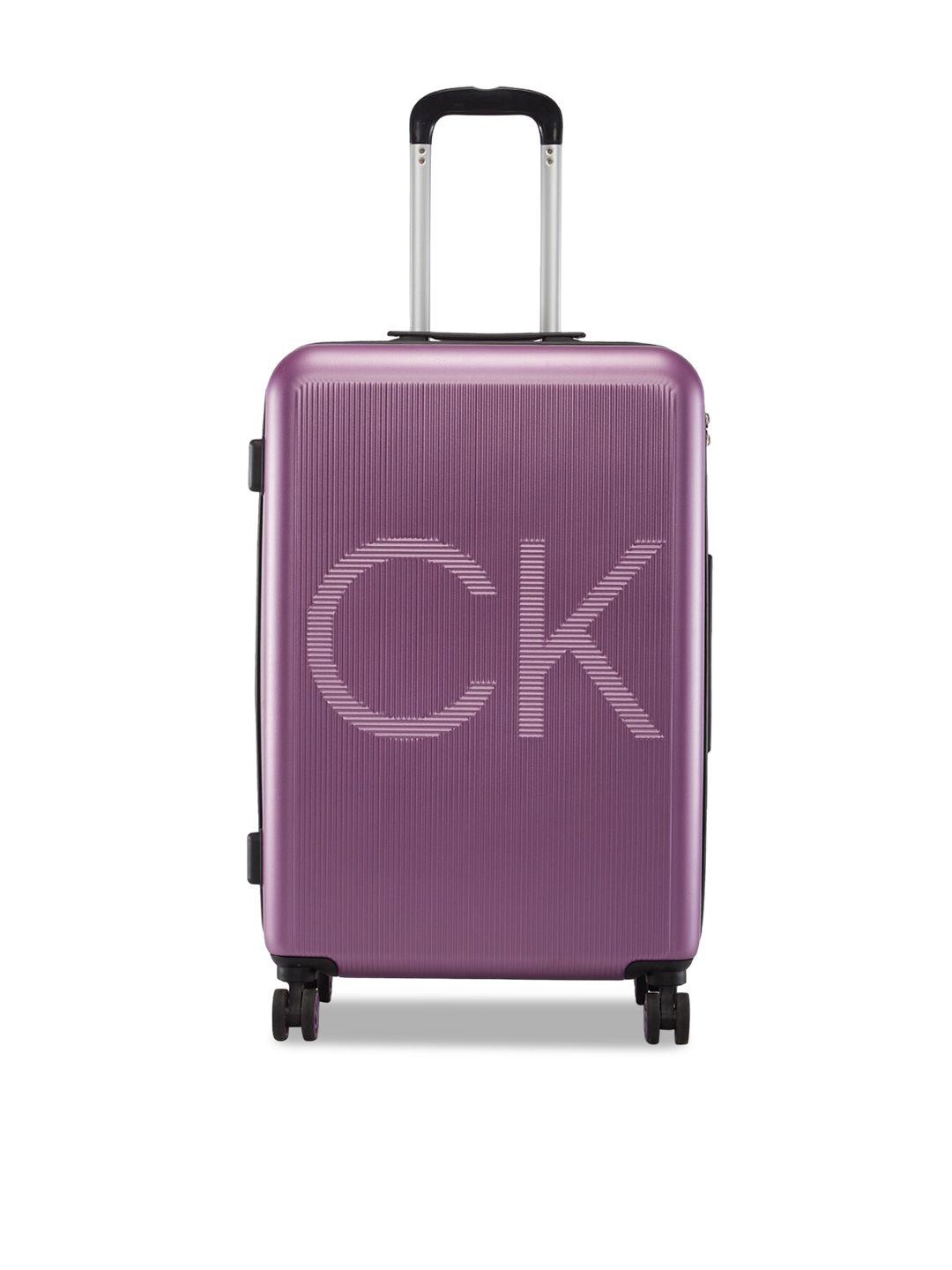 calvin klein vision abs material hard 24" medium size trolley