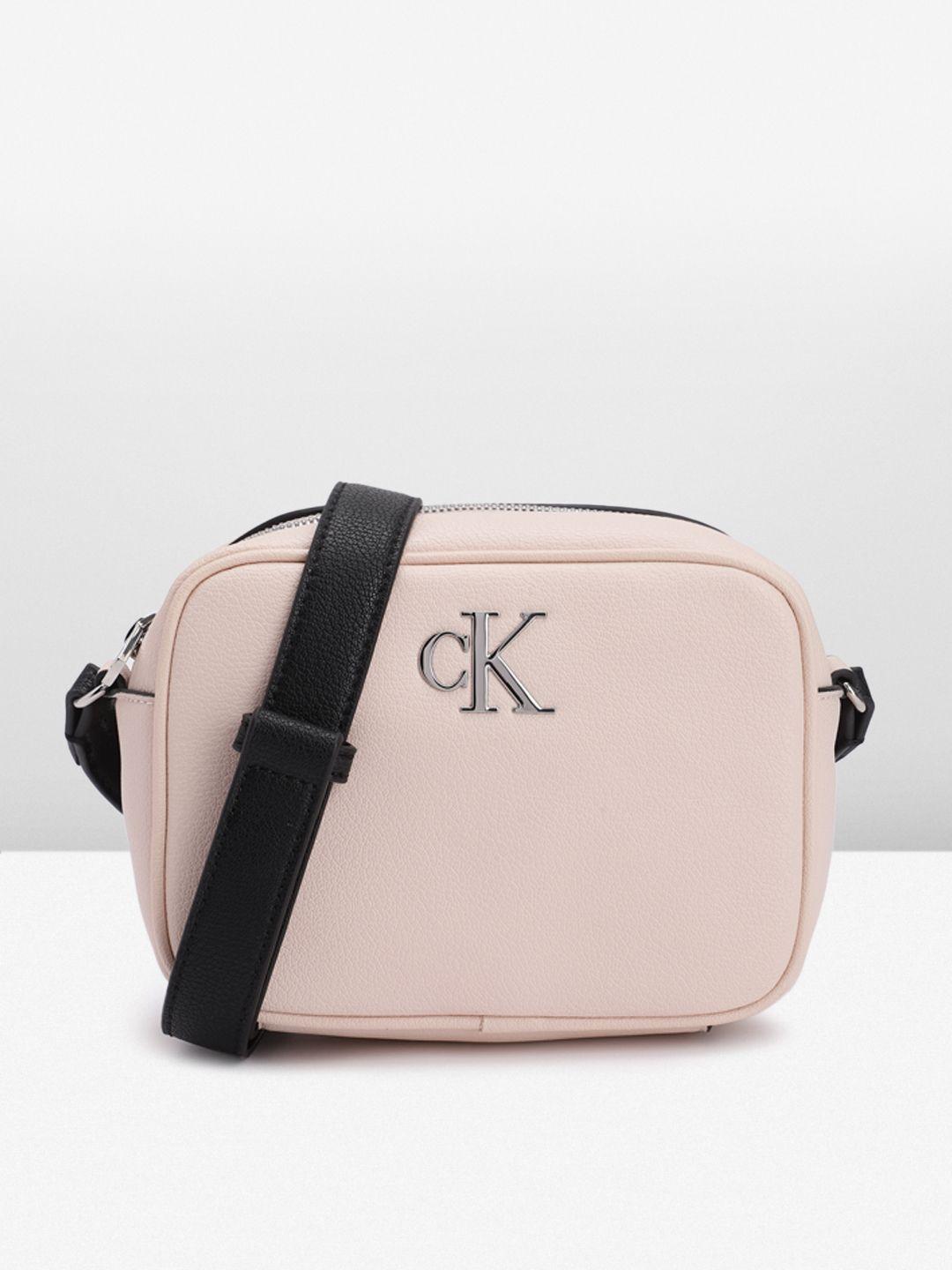 calvin klein women solid sling bag