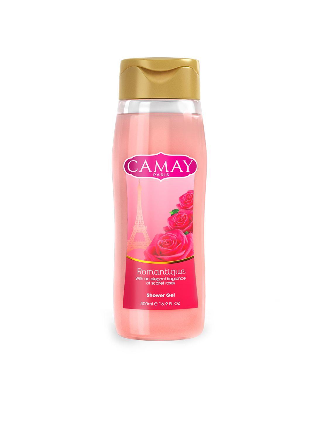 camay paris romantique scarlet rose fragrance shower gel 500 ml