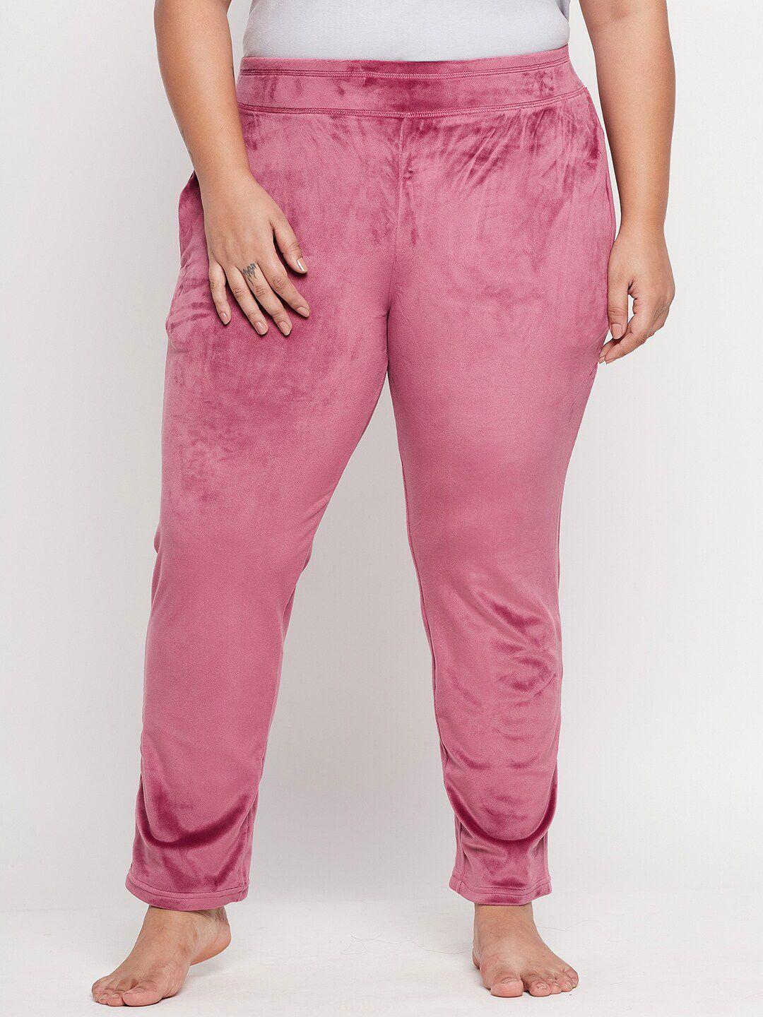 camey  women mid-rise straight lounge pants