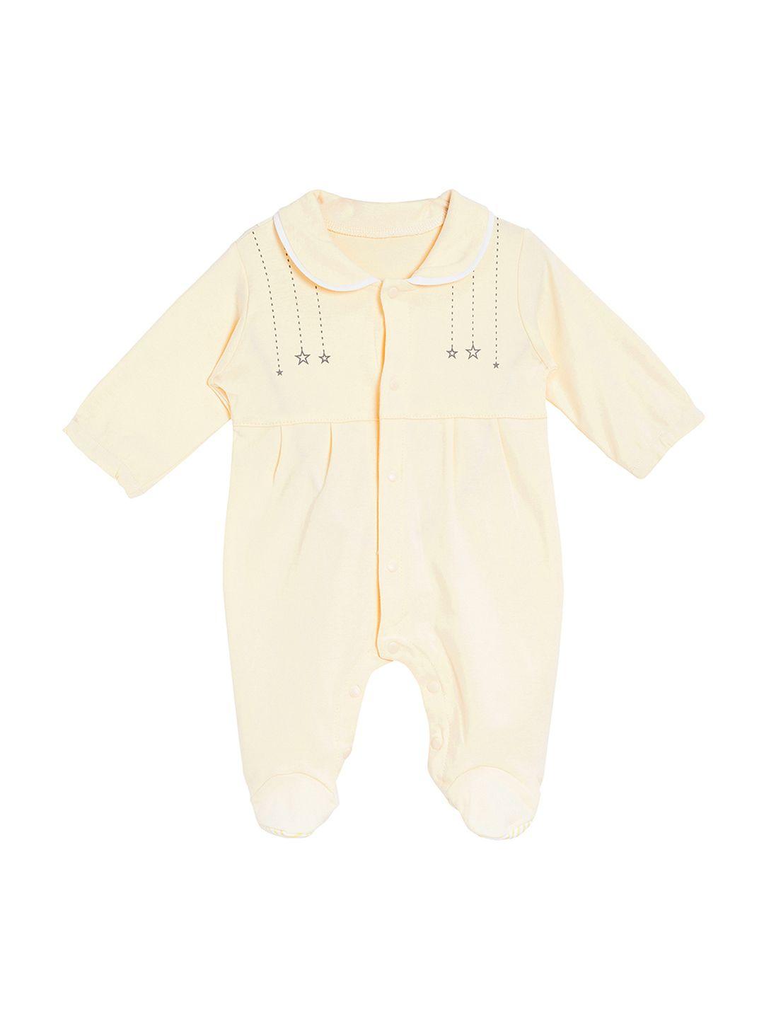 camey girls yellow solid romper