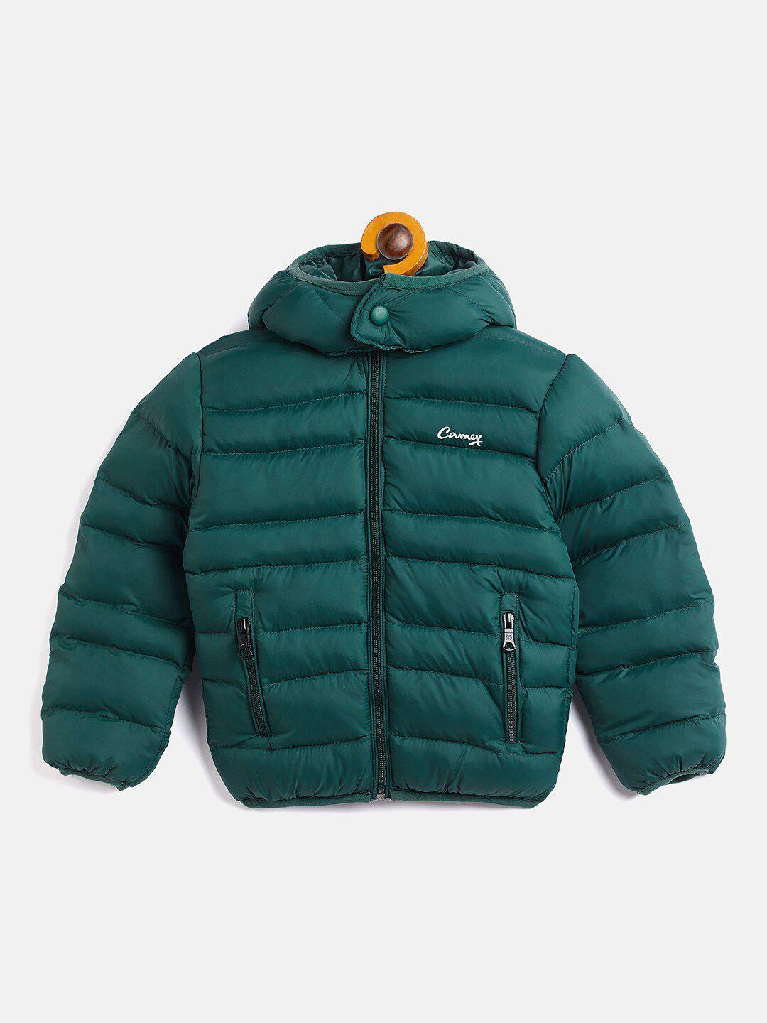 camey boys green lightweight puffer jacket