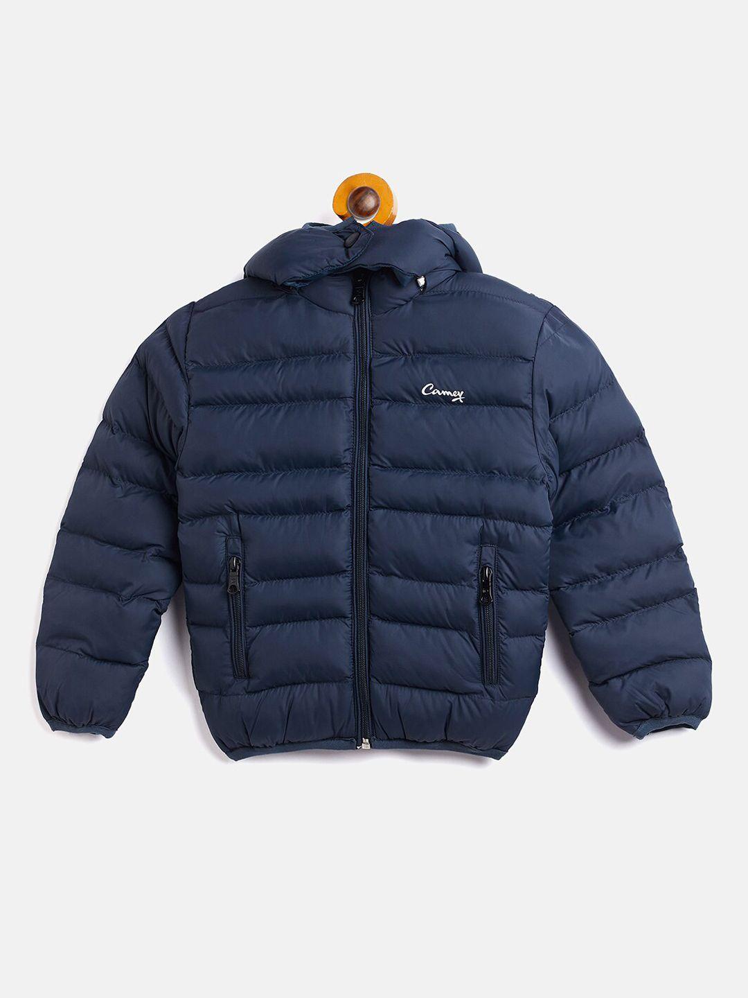 camey boys navy blue lightweight bomber jacket