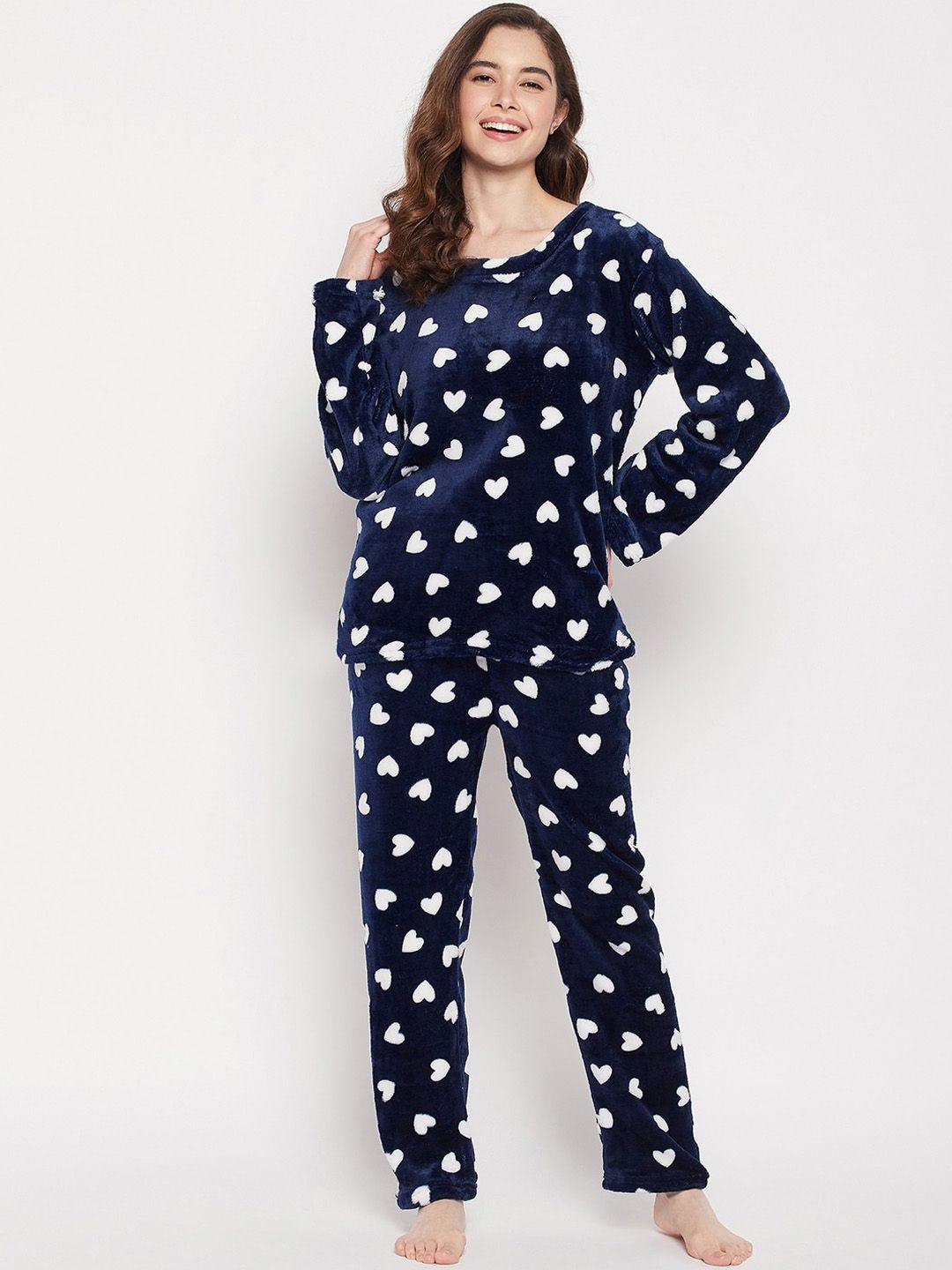 camey conversational printed night suit