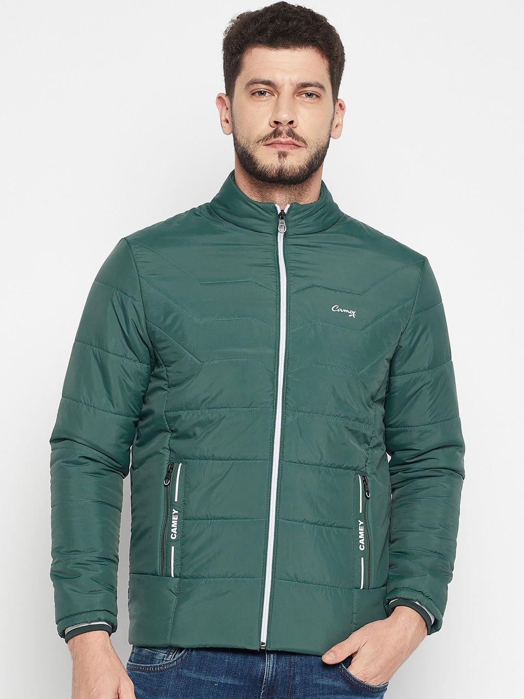 camey men green lightweight bomber jacket