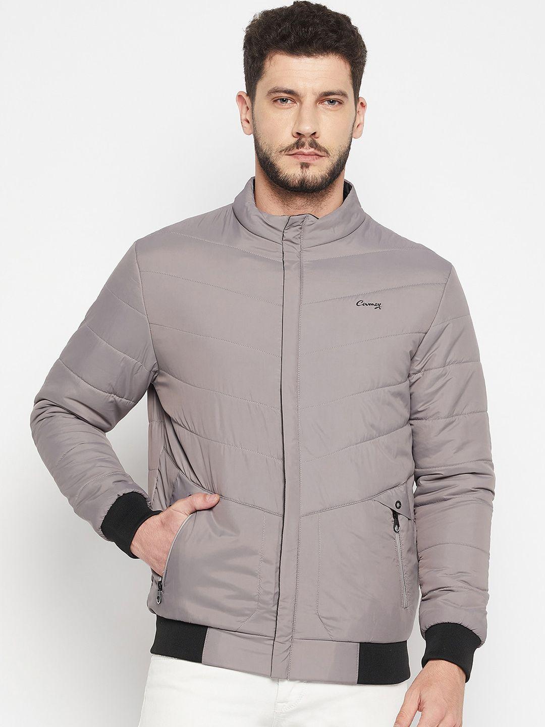 camey men grey lightweight bomber jacket