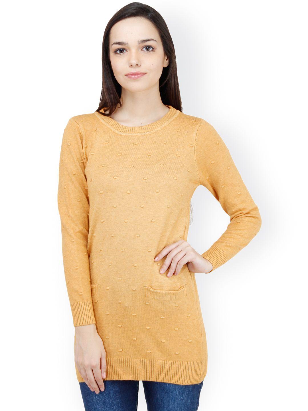 camey orange sweater