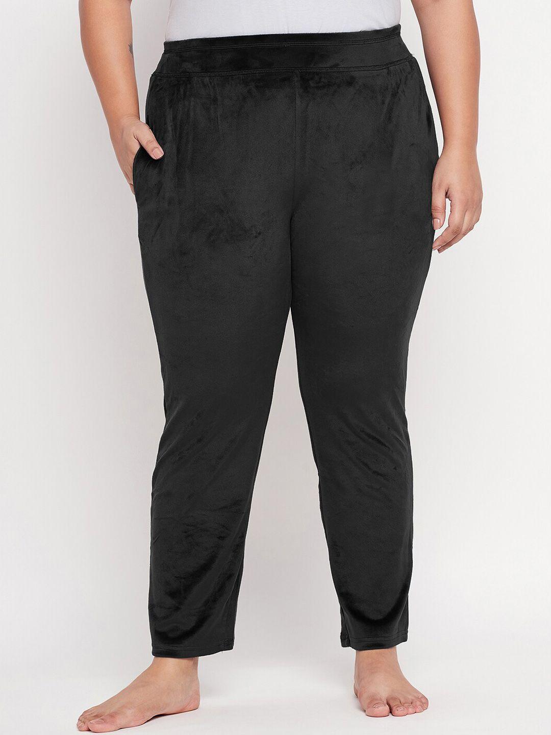 camey plus size velvet lounge pants