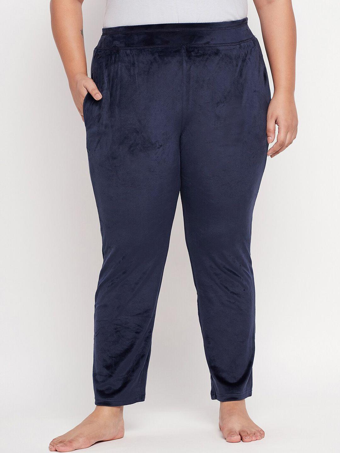 camey plus size velvet lounge pants