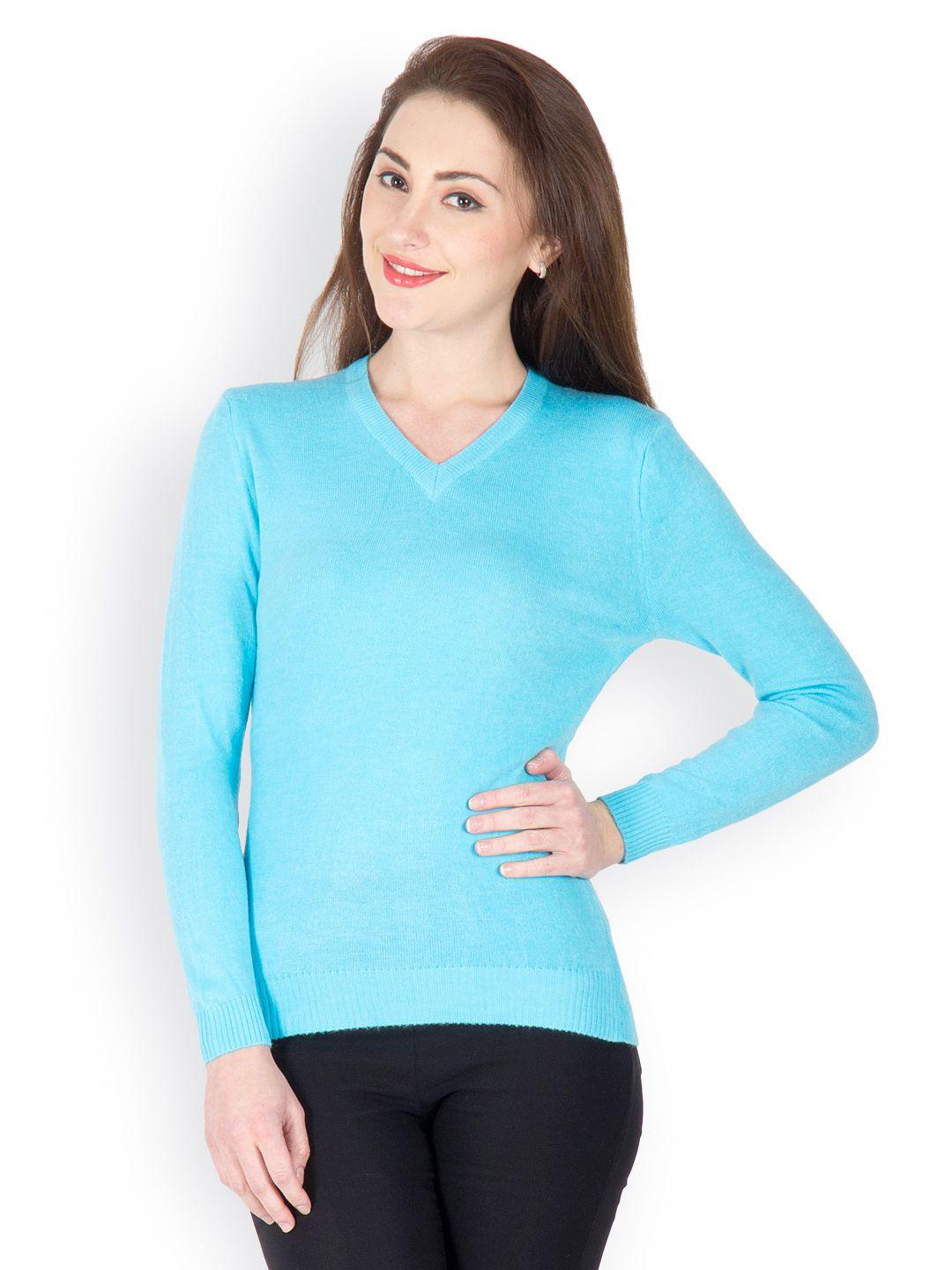 camey women blue sweater